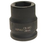 Головка торцевая ударная ЭВРИКА ER-95912, 6-гр., 3/4", 24мм