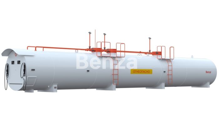 Станция топливозаправочная контейнерная Benza Бизнес-Моноблок 60 куб.м