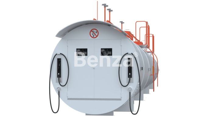 Станция топливозаправочная контейнерная Benza Бизнес-Моноблок 60 куб.м