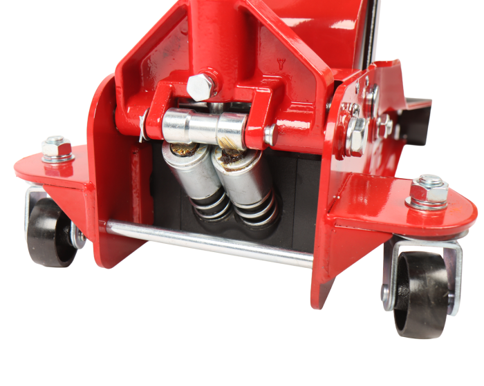 Домкрат гидравлический подкатной 3.5т GTE GTE-TH33502, 95-552мм, двухпоршневой, низкопрофильный