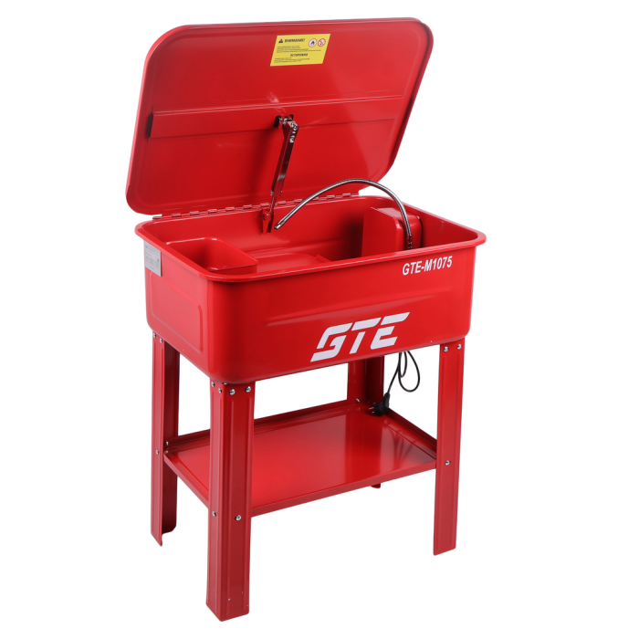 Установка для мойки деталей GTE GTE-M1075, с электронасосом, 75л