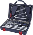 Набор инструментов в кейсе Станкоимпорт CS-TK39PMQ, 39 предметов, с трещоткой, 1/2"