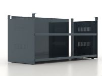 Комплект боковые, задние панели для верстака Premium Ferrum 11.911, с 2 полками