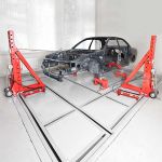 Стапель напольный 2000кг SIVER H-210, с двумя силовыми устройствами 10т