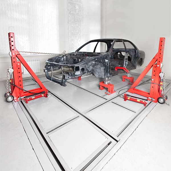 Стапель напольный 2000кг SIVER H-210, с двумя силовыми устройствами 10т