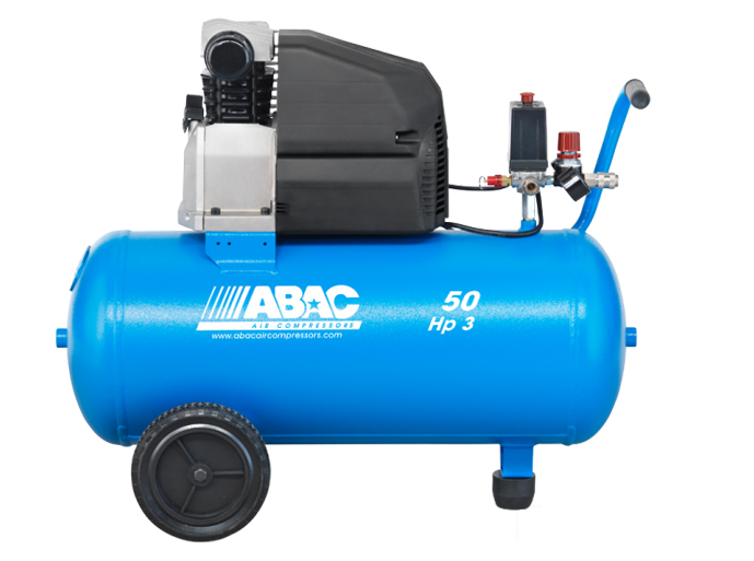 Поршневой компрессор ABAC Montecarlo L30P, коаксиальный привод, масляный, 310 л/мин, 220В
