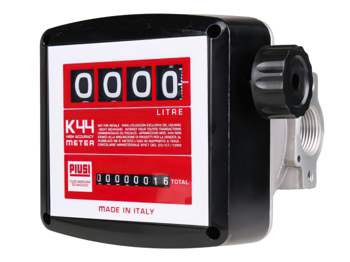 Счетчик дизельного топлива PIUSI K44 (C) 562000, механический, расходомер топлива, 120 л/мин