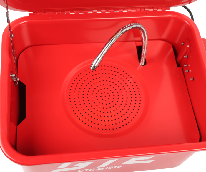 Установка для мойки деталей GTE GTE-M1019, с электронасосом, 19л