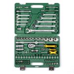 Набор инструментов в кейсе Арсенал 8144600, 82 предмета, с трещоткой, 1/4", 1/2"