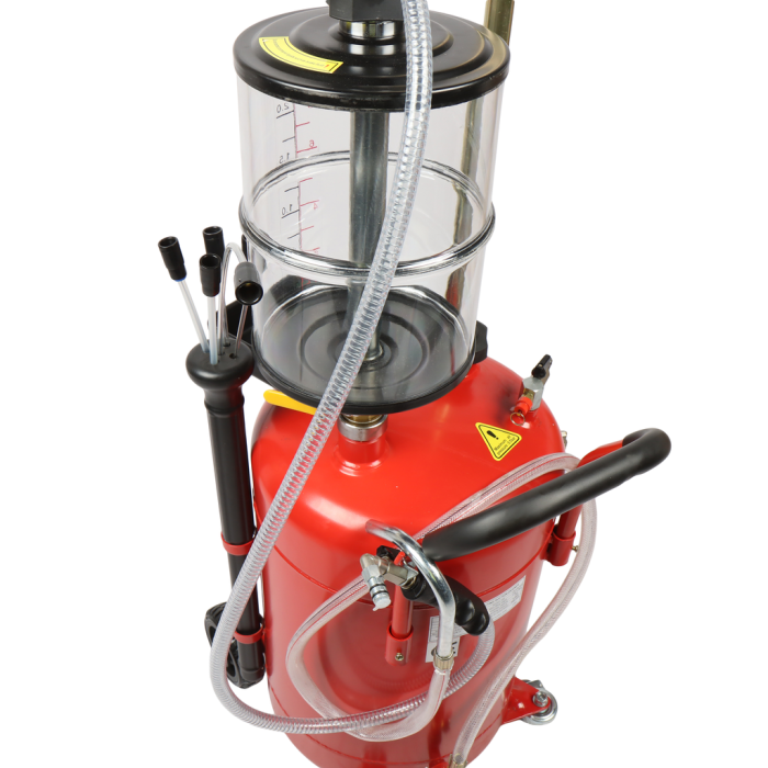 Установка для замены масла GTE GTE-T14201, 70л, с поворотным поддоном 10л и колбой