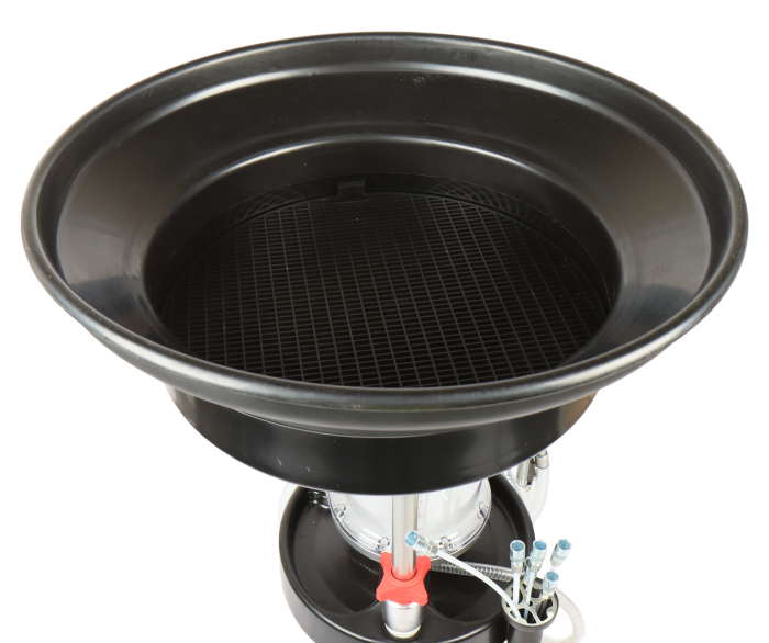 Установка для замены масла GTE GTE-T657790PRO, 90л, с поворотным поддоном 15л и колбой