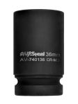 Головка ударная удлиненная AV Steel AV-740136, 6-гр., 1", 36мм