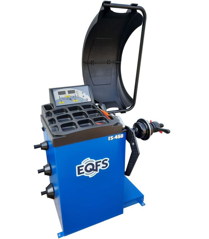 Балансировочный станок EQFS ES-450, легковой, для мотоколёс, полуавтоматический, 220В