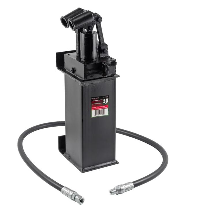 Насос гидравлический двухскоростной Rock Force RF-0100-3E, 50 тонн