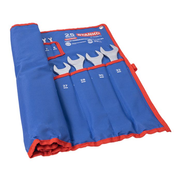 Набор ключей комбинированных STANKO CS111025, 6-32 мм, 25пр.