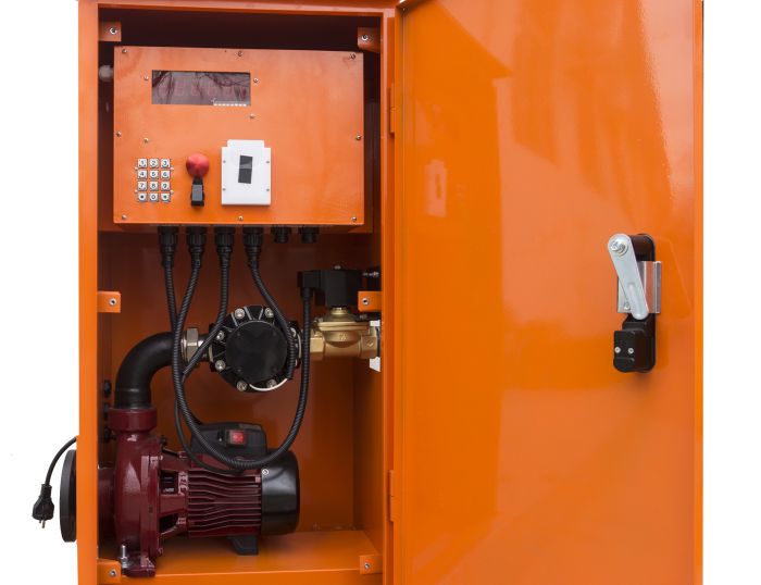 Топливораздаточная колонка Exzotron EFL-BOX-Fast180-Vertical, 180л/мин, 220В, для дизеля