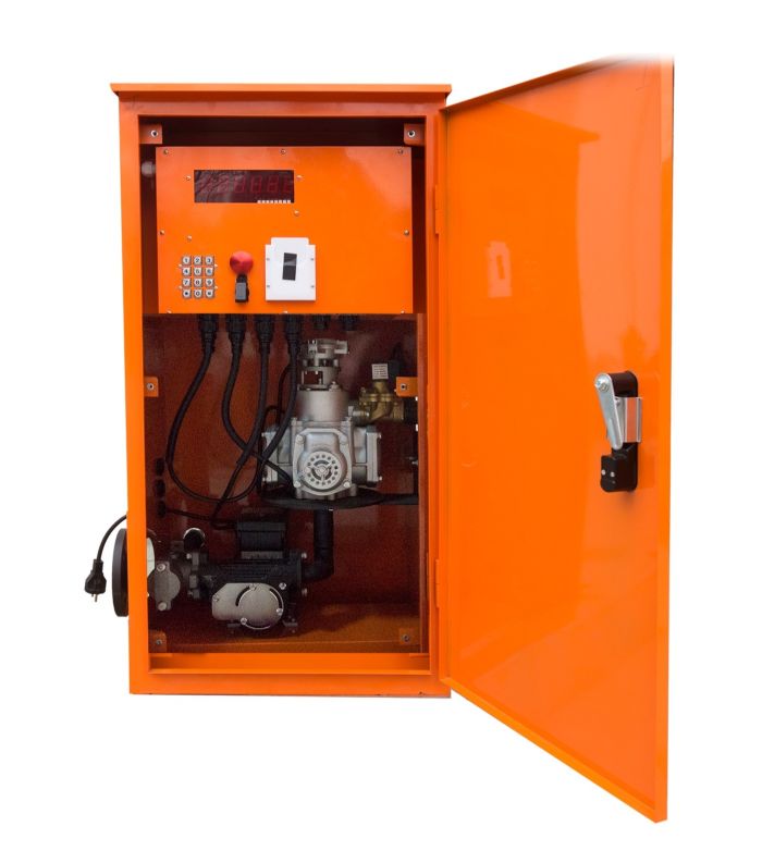 Топливораздаточная колонка Exzotron EFL-BOX-BASE-65-Vertical, 70л/мин, 220В, для дизеля