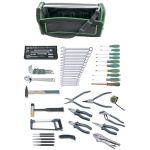 Набор инструментов в сумке Jonnesway C-HA78S, 78 предметов, с трещоткой, 1/2"