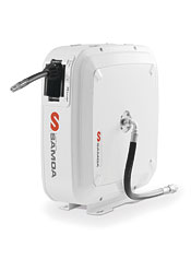 Катушка для шланга закрытая SAMOA 507976 для AdBlue и моющих жидкостей, 1/2", без рукава, до 10м