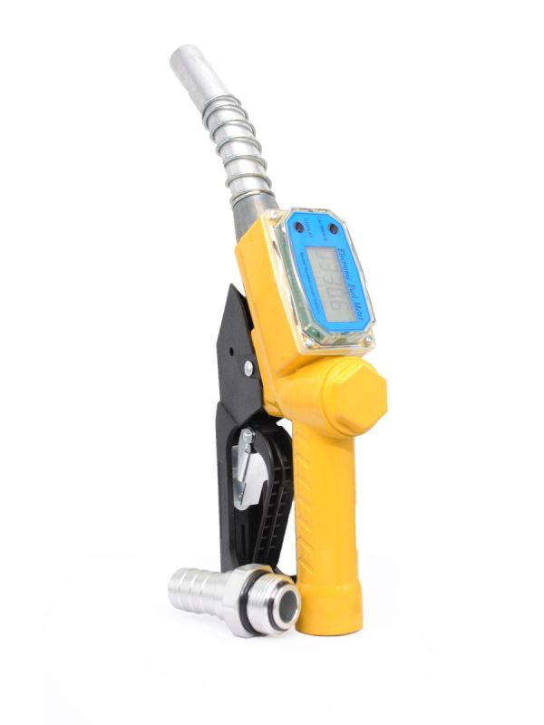 Заправочный пистолет Petropump AC-15A для бензина, дизеля, механический, счётчик, 1"F, 120 л/мин