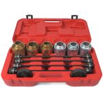 Набор для монтажа подшипников и сайлентблоков Horex HZ 25.1.084J, универсальный, 27 предметов