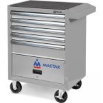 Тележка инструментальная Мастак Оптима 522-05581MG, закрытая, 5 ящиков, 1 отсек