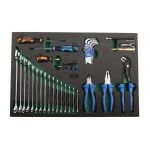 Набор инструментов в ложементе Licota ACK-E8009F1, 35 предметов