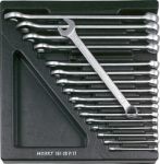 Набор комбинированных ключей Hazet 161-28P/17.