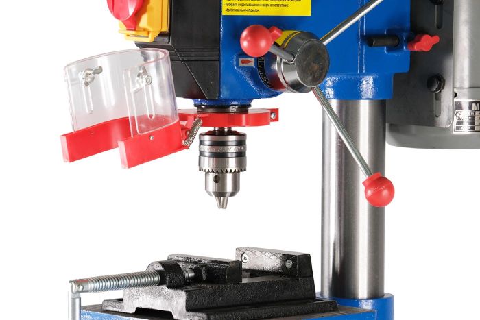 Станок сверлильный редукторный NORDBERG ND1660, 0,75кВт, 16мм, 220В, 16 скоростей, с тисками