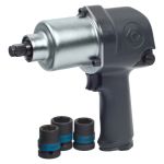 Пневмогайковерт ударный KING TONY P33411-040B, 1/2", легковой, 678 Нм