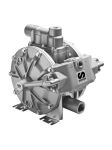 Диафрагменный пневмонасос SAMOA DP200 ALU/HYTREL для антифриза, 200 л/мин