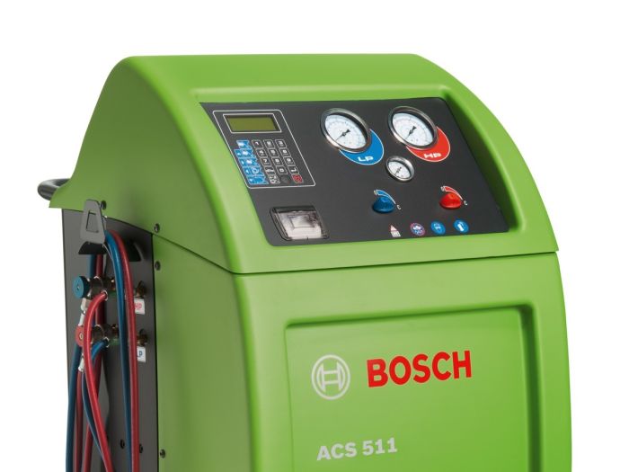 Станция для заправки автокондиционеров Bosch ACS 511, автоматическая, 70 л/мин