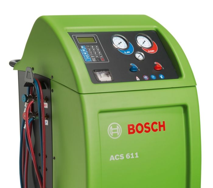 Станция для заправки автокондиционеров Bosch ACS 611, автоматическая, 170 л/мин