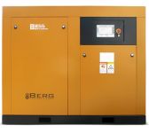 Винтовой компрессор Berg ВК-55Р, ременной привод, 7/8/10/12 бар, степень защиты IP23
