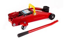 Домкрат подкатной гидравлический 2 тонны AUTOVIRAZH AV-075103, автомобильный, в кейсе