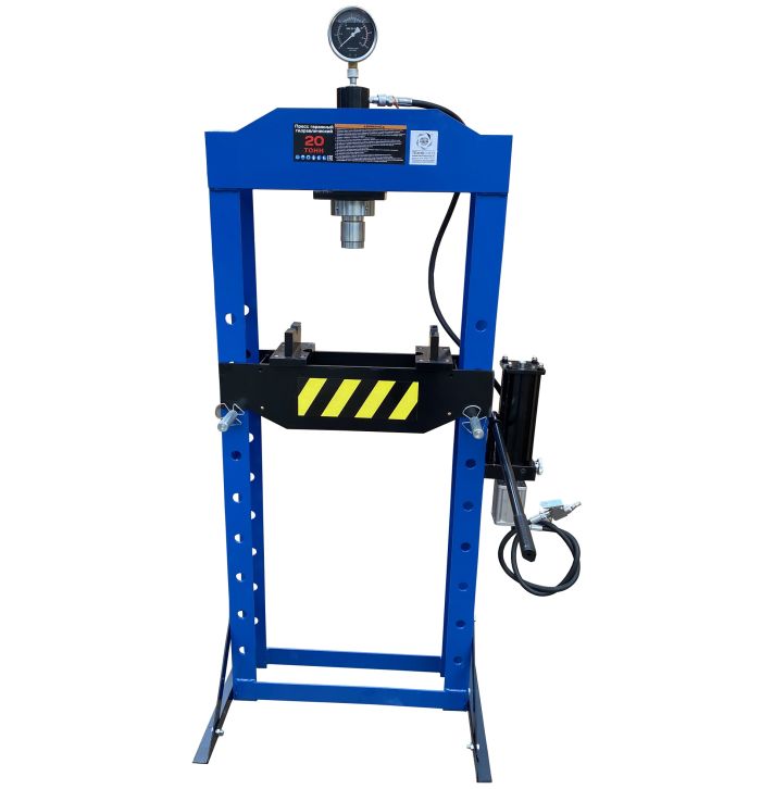 Пресс пневмогидравлический 20 тонн Техносоюз TS0500BA-20, ручной, напольный, гаражный