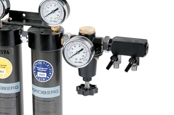 Фильтр-группа двухступенчатая Nordberg NP8594, до 0,01 мкм, 1/2"