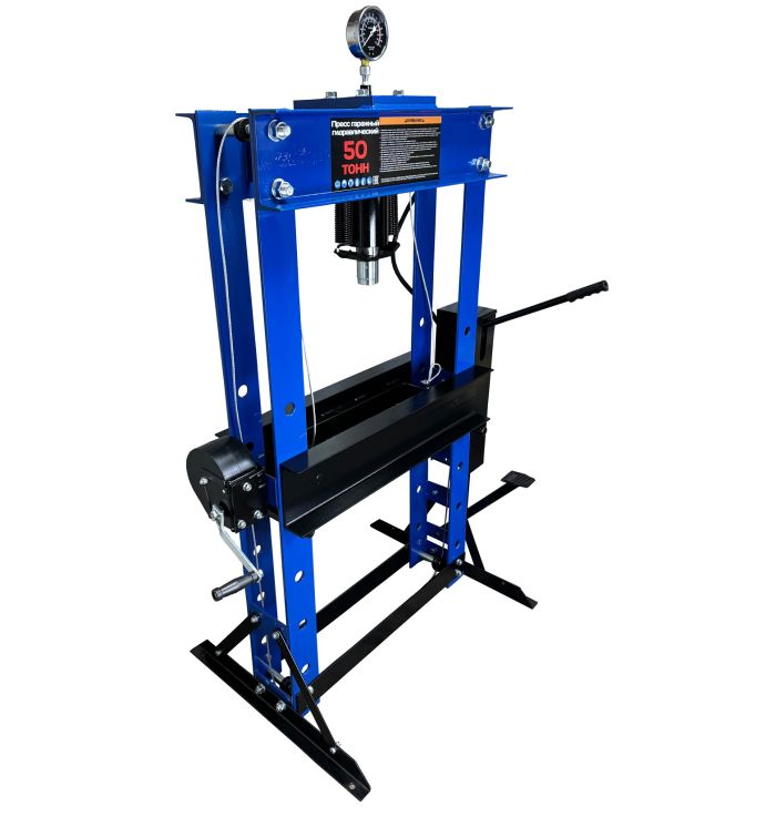 Пресс гидравлический ручной/ножной 50 тонн Техносоюз TS0500F-6, напольный, гаражный