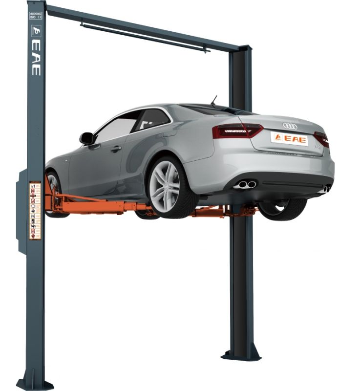 Подъемник двухстоечный автомобильный 4 тонны Everlift EE-6214EKZ, электрогидравлический, 380В