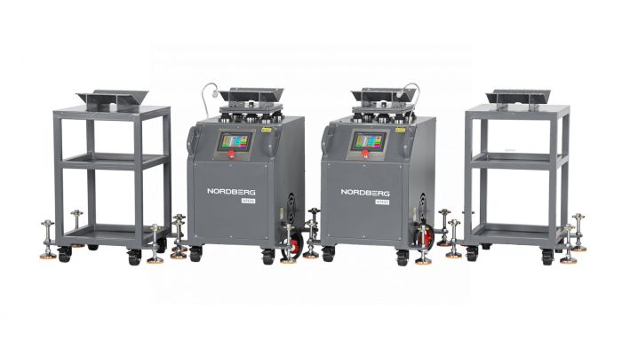 Вибростенд для диагностики подвески Nordberg NTE53, с поворотной площадкой и дисплеем