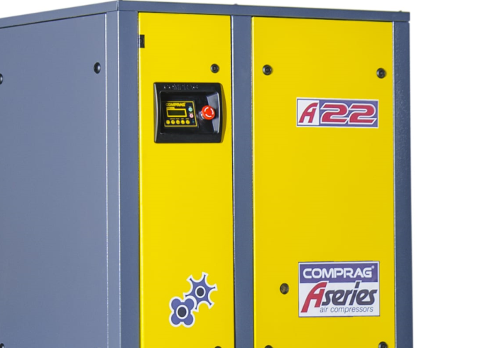 Винтовой компрессор Comprag АR-22 ременной, 380 В, 500 литров, 8/10 бар, степень защиты IP54