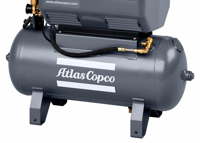 Поршневой компрессор Atlas Copco LFx 1,0 1PH, безмасляный, 50л, 83 л/мин, 220В