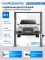 Подъемник двухстоечный автомобильный 4 тонн Nordberg N4120H1-4G_3+2_220, электрогидравлический, 220В