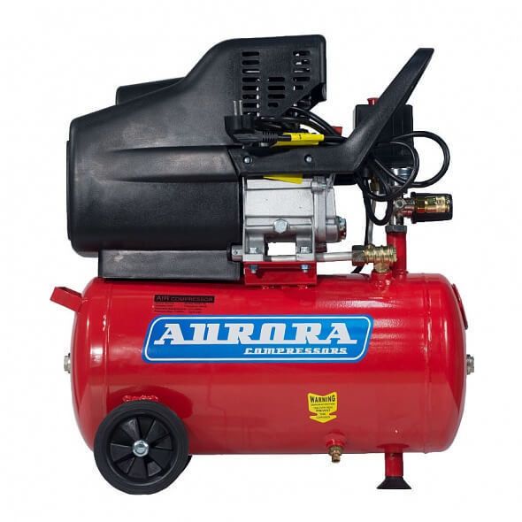 Поршневой компрессор Aurora WIND-25, коаксиальный привод, масляный, 271 л/мин, 220В