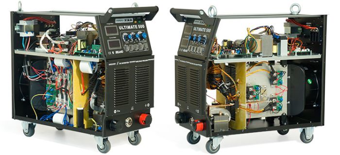 Сварочный инверторный полуавтомат AuroraPRO ULTIMATE 500 INDUSTRIAL (MIG/MAG+MMA) + аттестат НАКС