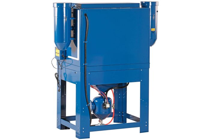 Пескоструйная камера напорная NORDBERG NS9P, 823 литров, с подачей абразива