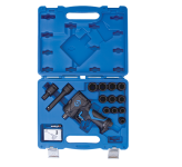 Пневмогайковерт ударный KING TONY 44802AMP, 1/2", с набором головок, легковой, 678 Нм