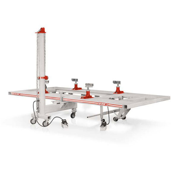 Стапель платформенный 3000кг SIVER С-110, с одним подкатным устройством 10т
