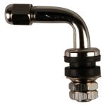 Вентиль загнутый Rossvik VS-8/90, 38,5х25мм, для бескамерных легковых колёс, 1шт.