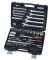 Набор инструментов в кейсе AV Steel AV-011082, профессиональный, 82 предмета, с трещоткой, 1/4", 1/2"